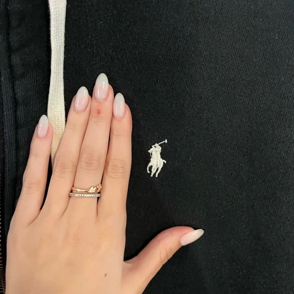 Polo Ralph Lauren Black Zip-Up Jacket Hoodie XL - Picture 7 of 10